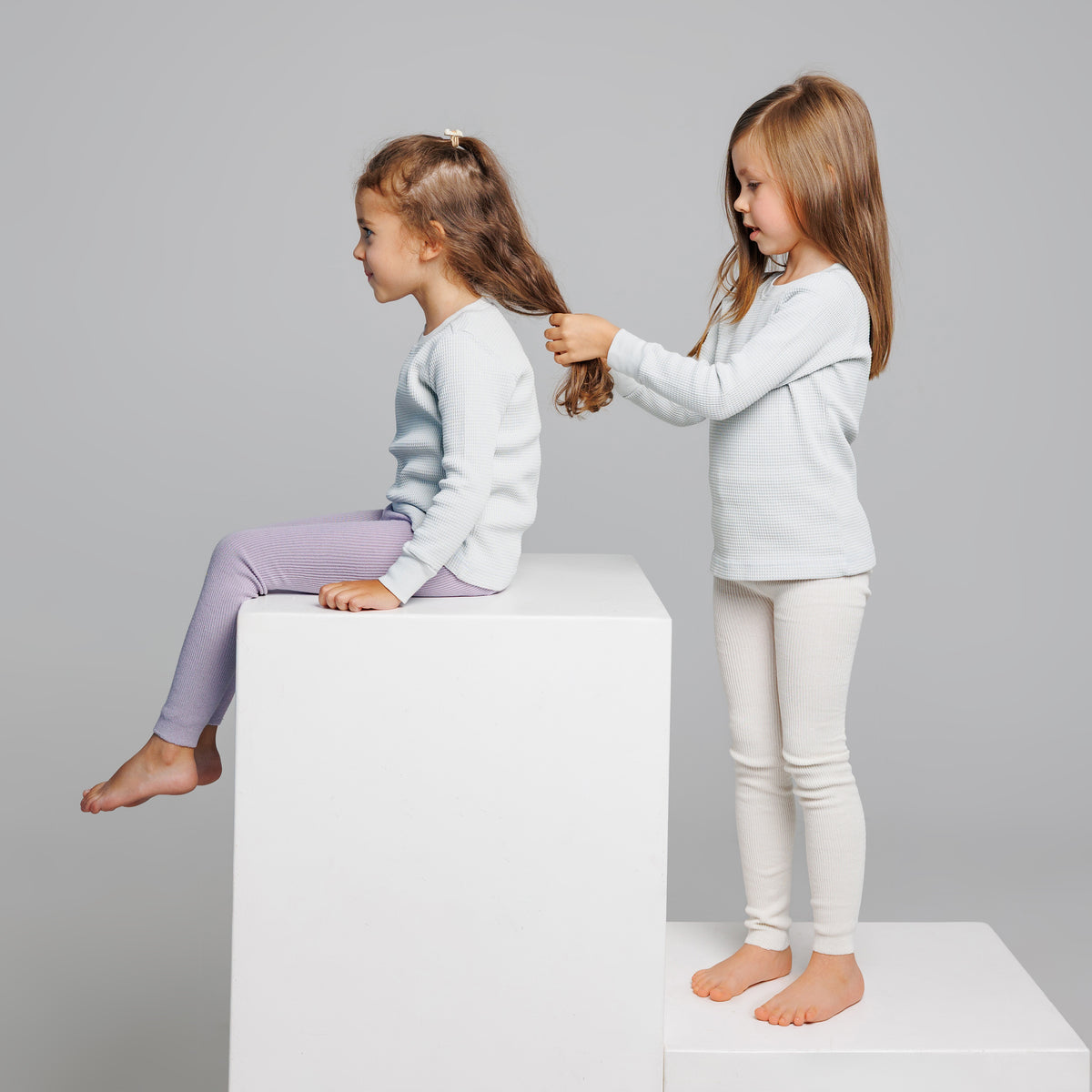 Collants sans pieds à bretelles - Non-teint