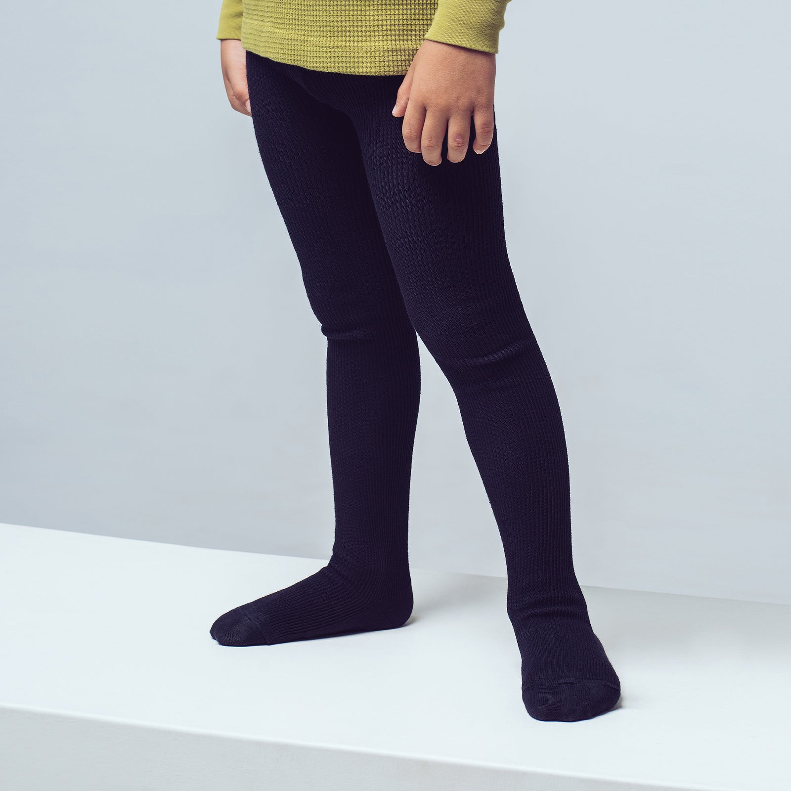 Collants sans bretelles - Noir Carbone