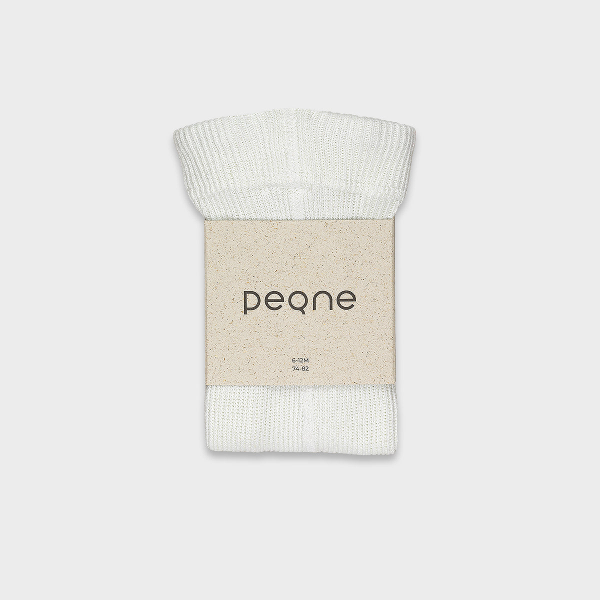 PEQNE Footed Children Tights in Cream White
