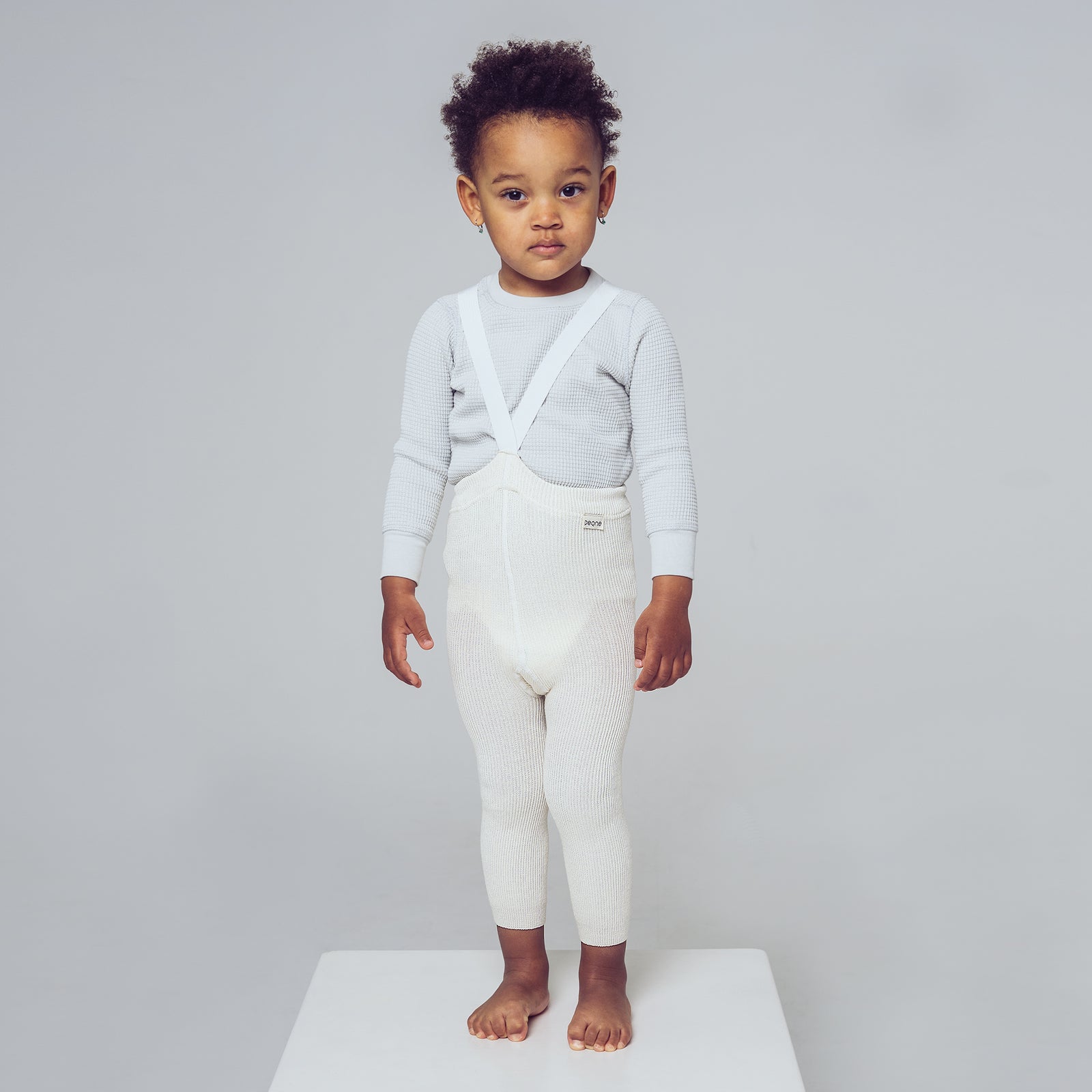 Collants sans pieds à bretelles - Non-teint